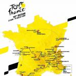 Präsentation Tour de France 2020: Streckenkarte