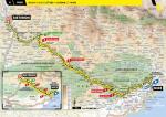 Streckenverlauf Tour de France 2020 - Etappe 3