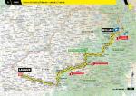 Streckenverlauf Tour de France 2020 - Etappe 7