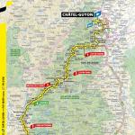Streckenverlauf Tour de France 2020 - Etappe 13