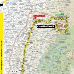 Streckenverlauf Tour de France 2020 - Etappe 19