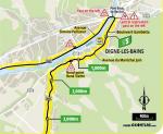 Streckenverlauf Tour de France 2020 - Etappe 3, Zwischensprint