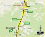 Streckenverlauf Tour de France 2020 - Etappe 8, Zwischensprint