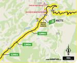 Streckenverlauf Tour de France 2020 - Etappe 9, Zwischensprint