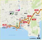 Streckenverlauf Tour de France 2020 - Etappe 2, letzte 5 km