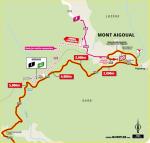 Streckenverlauf Tour de France 2020 - Etappe 6, letzte 5 km