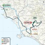 Streckenverlauf Tirreno - Adriatico 2020 - Etappe 3