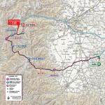 Streckenverlauf Giro d’Italia 2020 - Etappe 20