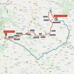 Streckenverlauf Vuelta a Espaa 2020 - Etappe 4