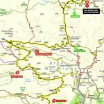 Streckenverlauf Paris - Nice 2021 - Etappe 7 (ursprngliche Streckenfhrung)