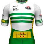 Reglement Volta Ciclista a Catalunya 2021 - Weiß-grünes Trikot (Gesamtwertung)