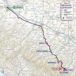 Streckenverlauf Giro dItalia 2021 - Etappe 4