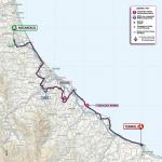 Streckenverlauf Giro dItalia 2021 - Etappe 7