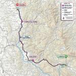 Streckenverlauf Giro dItalia 2021 - Etappe 10