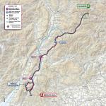 Streckenverlauf Giro dItalia 2021 - Etappe 17