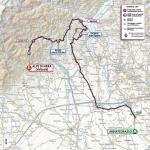 Streckenverlauf Giro dItalia 2021 - Etappe 19 (genderte Streckenfhrung)