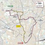 Streckenverlauf Giro dItalia 2021 - Etappe 21