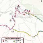 Streckenverlauf Giro d’Italia 2021 - Etappe 8, Zielankunft