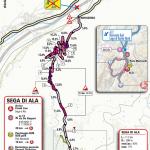 Streckenverlauf Giro dItalia 2021 - Etappe 17, Zielankunft