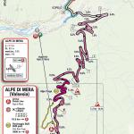 Streckenverlauf Giro dItalia 2021 - Etappe 19, Zielankunft