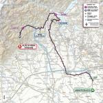 Streckenverlauf Giro dItalia 2021 - Etappe 19 (ursprngliche Streckenfhrung)