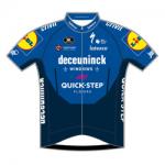 Trikot Deceuninck - Quick-Step (DQT) 2021 (Quelle: UCI)
