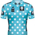 Reglement Critérium du Dauphiné 2021 - Blaues Trikot mit weißen Punkten (Bergwertung)