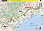 Streckenverlauf Tour de France 2021 - Etappe 13