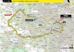 Streckenverlauf Tour de France 2021 - Etappe 21