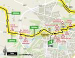 Streckenverlauf Tour de France 2021 - Etappe 4, Zwischensprint