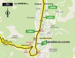 Streckenverlauf Tour de France 2021 - Etappe 17, Zwischensprint