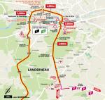 Streckenverlauf Tour de France 2021 - Etappe 1, letzte 5 km
