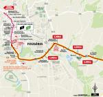 Streckenverlauf Tour de France 2021 - Etappe 4, letzte 5 km