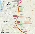 Streckenverlauf Tour de France 2021 - Etappe 10, letzte 5 km