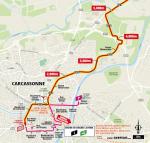 Streckenverlauf Tour de France 2021 - Etappe 13, letzte 5 km
