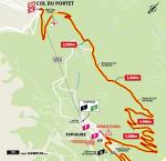 Streckenverlauf Tour de France 2021 - Etappe 17, letzte 5 km