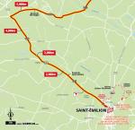 Streckenverlauf Tour de France 2021 - Etappe 20, letzte 5 km