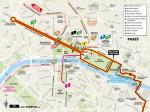 Streckenverlauf Tour de France 2021 - Etappe 21, Rundkurs