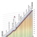 Hhenprofil Giro dItalia 2008 - Etappe 15, Passo Giau