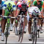 Etappensieger Daniele Bennati,  Weltmeister Paolo Bettini , Robbie McEwen, 9. Etappe, 91. Giro d\' Italia, Foto: Sabine Jacob