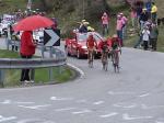 Sella, Baliani und Rodriguez fhren das Rennen am Passo di Falzarego an