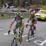 Nibali und Perez Cuapio auf der Verfolgung des Spitzentrios