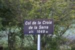 Die erste Passhhe unserer Fernfahrt der Col de la Croix de Serra.