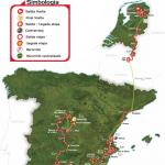 Streckenverlauf der Vuelta a Espaa 2009