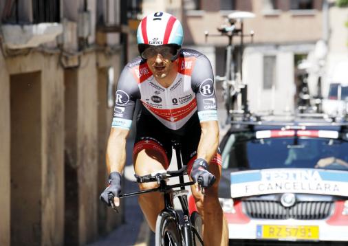 Cancellara gewinnt Generalprobe fr Zeitfahr-WM deutlich gegen Martin - Nibali wieder Gesamtfhrender