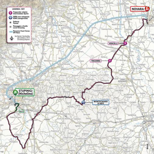 Streckenverlauf Giro dItalia 2021 - Etappe 2